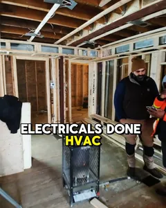 Rough-in inspection passed on a Leo Constra renovation framing project