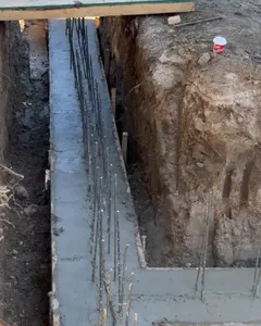 Day one of a massive new home build by Leo Constra